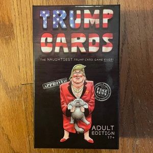 🐼 Trump Cards Fun Card game Adult edition